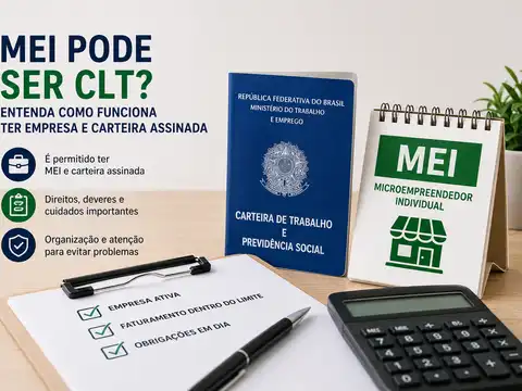 MEI Pode Ser CLT? Entenda Como Funciona Ter Empresa e Carteira Assinada