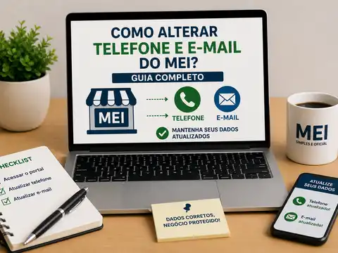 Como Alterar o Telefone e o E-mail do MEI? Guia Completo