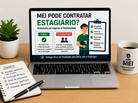 MEI Pode Contratar Estagiário? Entenda as Regras e Limitações