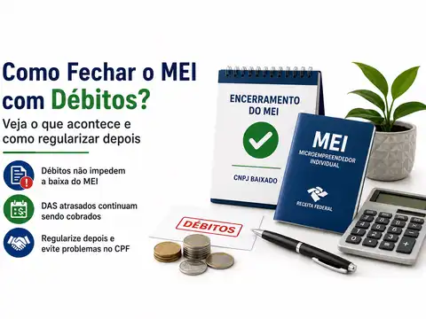 Como Fechar o MEI com Débitos? Veja o Que Acontece e Como Regularizar Depois
