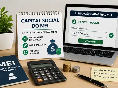 Como Alterar o Capital Social do MEI? Entenda Quando Isso é Necessário
